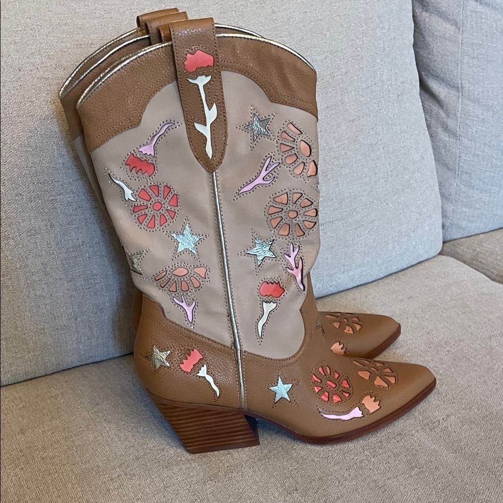 Dolce Vita Lassie Western Boots- 7.5 - Picture 2 of 8